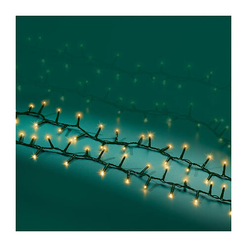 Compact Twinkle Warm Gold LED String 3000 LEDs 60 m Indoor/Outdoor 5
