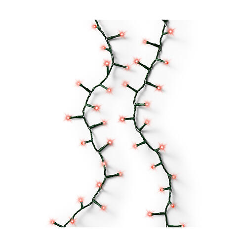 Red twinkle compact 750 LED Christmas light chain, 52.5 ft for 6-7 ft trees, indoor/outdoor 3