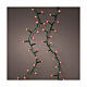 Catena luminosa rossa 1000 LED Compact Twinkle 22,5 m alberi 200-300 cm int est s1