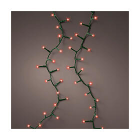 Luzes de Natal vermelhas 1000 LEDs Compact Twinkle 22,5 m para árvores de 200-300 cm interior/exterior