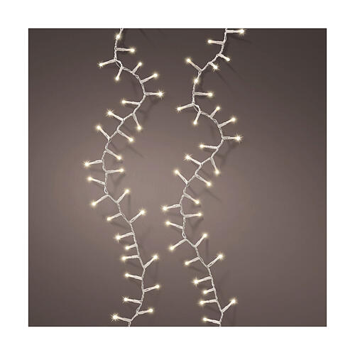 Catena luminosa 1000 LED soft glow bianco caldo 22,5 m int est 1
