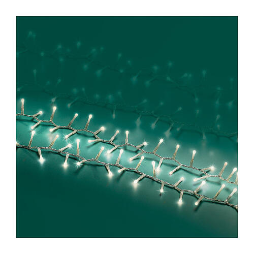 Catena luminosa 1000 LED soft glow bianco caldo 22,5 m int est 5