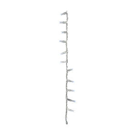 Catena luminosa bianco freddo Soft Glow 1000 LED natalizia 22,5 m int est