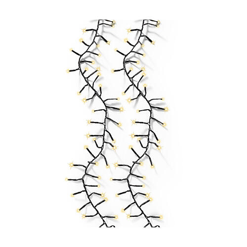 Catena luminosa Excellent Twinkle bianco caldo 960 LED 15 m alberi 150-180 cm 3