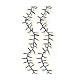 Catena luminosa Excellent Twinkle bianco caldo 960 LED 15 m alberi 150-180 cm s3