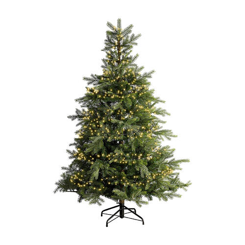 Corrente luminosa Excellent Twinkle branco quente 960 LEDs 15 m árvores 150-180 cm 4