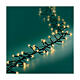 Catena luminosa Excellent twinkle bianco caldo 1272 LED alberi 180-200 cm int est s5