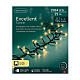 Catena bianco caldo 1584 LED Excellent twinkle 25 m alberi 200-300 cm int est s6
