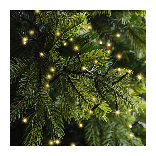 Excellent twinkle string lights, 2208 warm white LEDs, 115 ft, indoor/outdoor 2