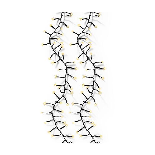 Excellent twinkle string lights, 2208 warm white LEDs, 115 ft, indoor/outdoor 3