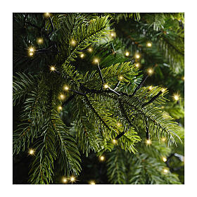 Luzes de Natal Excellent Twinkle 2208 LEDs branco quente 35 m int/ext