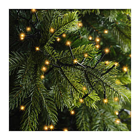 Corrente luminosa amarela 960 LEDs Excellent Twinkle 15 m árvores 150-180 cm int/ext