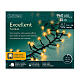 Corrente luminosa amarela 960 LEDs Excellent Twinkle 15 m árvores 150-180 cm int/ext s6