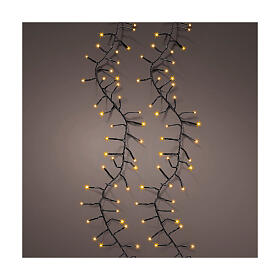 Luzes de Natal amarelas 1272 LEDs Excellent Twinkle 20 m árvores 180-210 cm int/ext