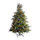 Luzes de Natal amarelas 1272 LEDs Excellent Twinkle 20 m árvores 180-210 cm int/ext s4
