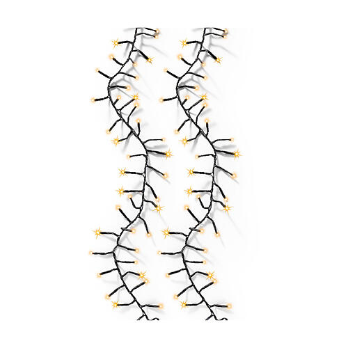 Guirlande lumineuse jaune chaud 2208 LEDs Excellent Twinkle 35 m sapins 300-450 cm int ext 3