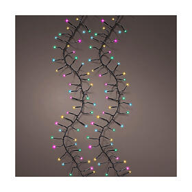 Luzes de Natal multicoloridas Excellent Twinkle 960 LEDs 15 m árvores 150-180 cm int/ext