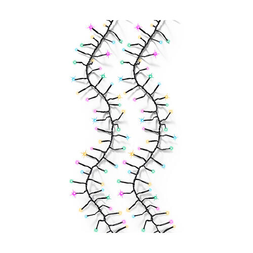 Excellent Twinkle multicoloured string lights with 1272 LEDs, 66 ft for 6-7 ft trees, indoor/outdoor 3