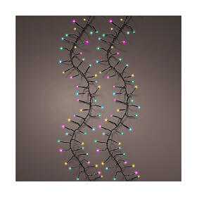 Luzes de Natal Excellent Twinkle multicores suaves 1584 LEDs 25 m árvores 200-300 cm int/ext
