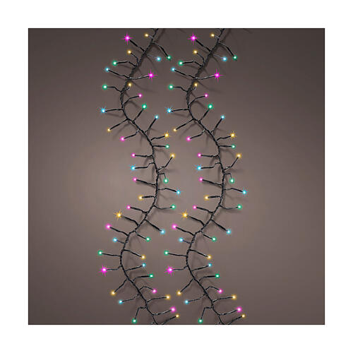 Catena luminosa Excellent Twinkle 2208 LED multicolor alberi grandi dimensioni int est 1
