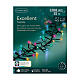 Catena luminosa Excellent Twinkle 2208 LED multicolor alberi grandi dimensioni int est s6