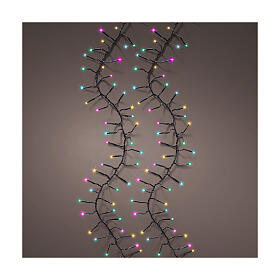 Corrente luminosa Excellent Twinkle 2208 LEDs multicolores para árvores de grande tamanho int/ext