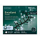 Catena luminosa bianco freddo 960 LED Excellent Twinkle 15 m int est s6