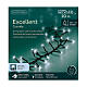 Catena luminosa bianco freddo Excellent Twinkle 1270 LED 20 m int est s6