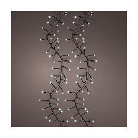 Corrente luminosa 2208 LEDs branco frio Excellent Twinkle 35 m int/ext árvores grandes dimensões