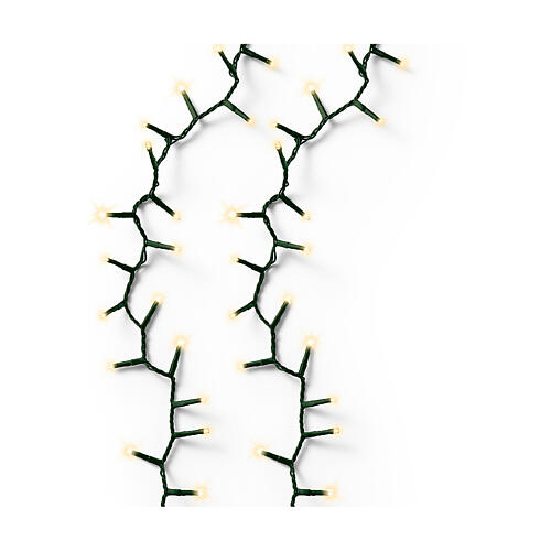 LED-Lichterkette Sparkle Lights Compact – 600 LEDs – 18 m, warmweiß (Champagner) – Funkel-Effekt & Timer – Innen & Außen 3