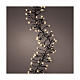 Golden cluster light chain with 1030 LEDs, steady light with dimmer, 34 ft, indoor/outdoor s1