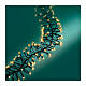 Golden cluster light chain with 1030 LEDs, steady light with dimmer, 34 ft, indoor/outdoor s5