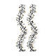 Catena luminosa luce dorata 1512 LED Cluster luce fissa e dimmer 15 m int est s3