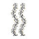 Catena luminosa luce dorata cluster 3000 LED con dimmer 30 m int est s3
