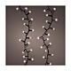 Catena luminosa bianco caldo 600 LED a batteria Durawise 15,9 m int est s1