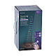 Alberello luminoso Dancing Lights 205 LED multicolore 150 cm con telecomando s8