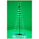 Árvore luminosa Dancing Lights 205 LEDs multicolores 150 cm com controle remoto s3