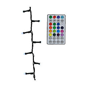 Guirlande lumineuse à LED effet changement de couleur pour extérieur 750 cm