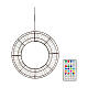 Maxi wreath with 250 micro LEDs, Dancing Lights, outdoor, 22 in s7