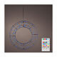 Ghirlanda maxi 250 micro LED luci danzanti esterno 55 cm s3