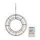 Ghirlanda maxi 250 micro LED luci danzanti esterno 55 cm s5