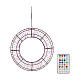 Large Wreath 250 Dancing Micro LED Lights Outdoor 55 cm s2