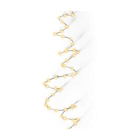 Golden extra dense twinkle string lights with 378 LEDs, 20 ft