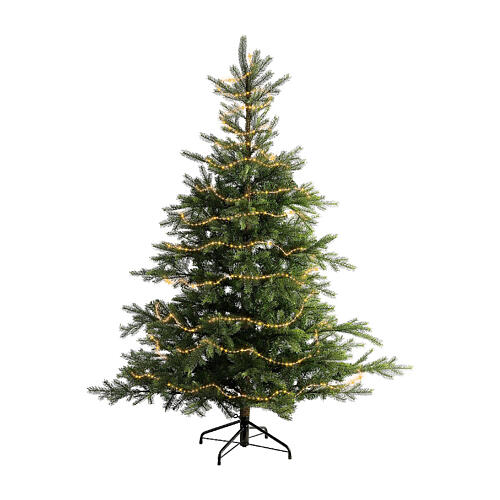 Stringa luminosa filo 378 LED dorato 6 m extra dense twinkle 4