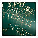 Stringa luminosa filo 378 LED dorato 6 m extra dense twinkle s3