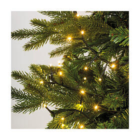 Corrente luminosa branco frio 480 micro LEDs Compact Twinkle 6 m int/ext