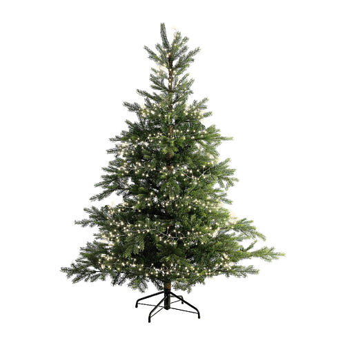 Cadena luminosa Sparkle Compact blanco cálido 480 micro LED efecto brillo int ext 4