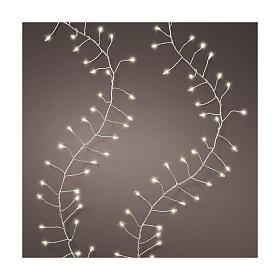 Luzes de Natal Sparkle Compact 480 micro LEDs com efeito cintilante branco quente 6 m int/est
