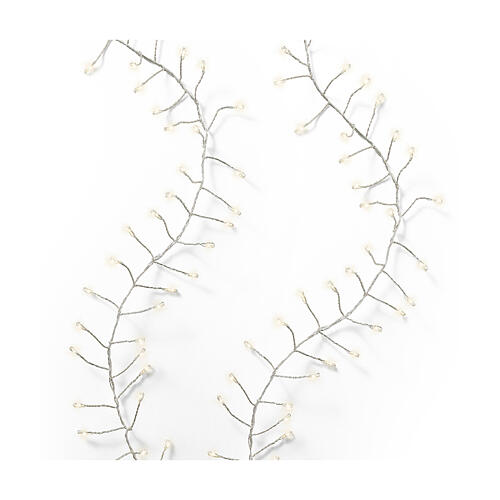 Warm White Light Chain 960 Sparkling Effect Christmas Micro LEDs Compact 12m Indoor Outdoor 3