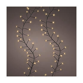 Lichterkette Sparkle Compact – 960 goldene Micro-LEDs – 12 m – Funkel-Effekt – Innen & Außen